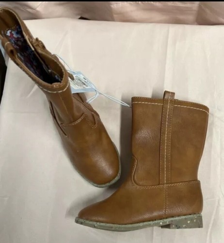 Kleinkind Mädchen Aubriella Reißverschluss Reitstiefel cognac ~ Katze & Jack ~ Größe 7 & 8 - Bild 6 von 6