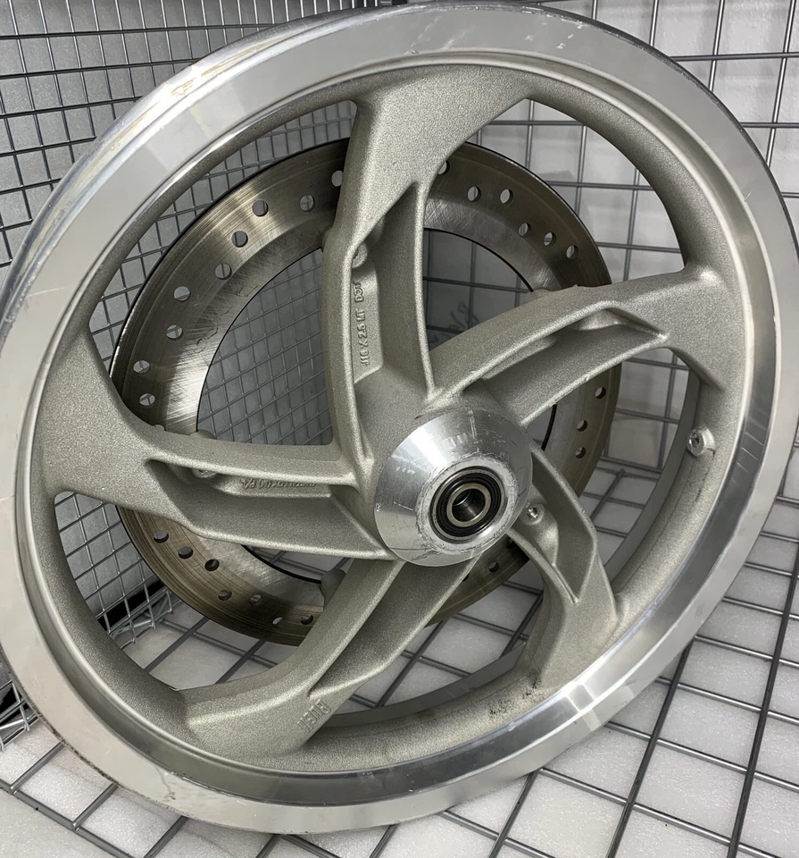 2008 BUELL BLAST 500 RODA DIANTEIRA ARO DISCO 08 - Imagem 2 de 4