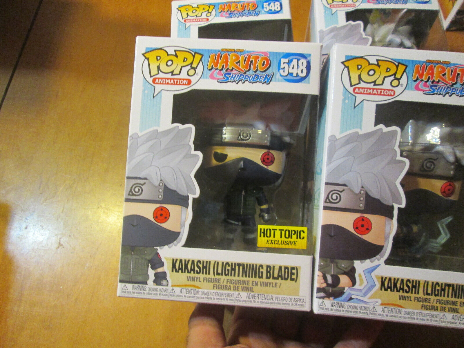 Naruto Shippuden - Kakashi (Lightning Blade) POP Figure #548 Special  Edition Exclusive