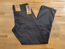 Weatherproof Vintage Men's The Journey 5-Pocket Stretch Pants Gray 32Wx30L