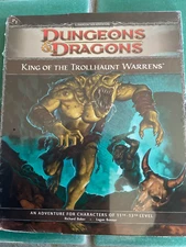 Dungeons & Dragons KING of the TROLLHAUNT WARRENS new in shrink D&D rpg