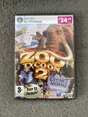 Zoo Tycoon 2: Extinct Animals Expansion Pack (PC) Fast & Free UK Delivery