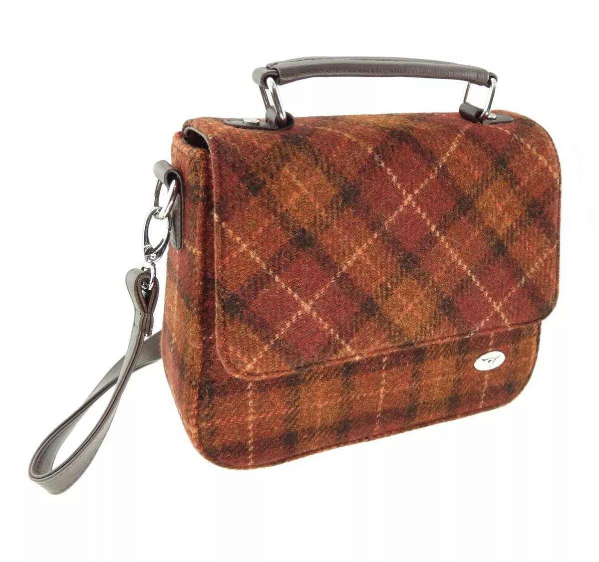 Square satchel bag sale