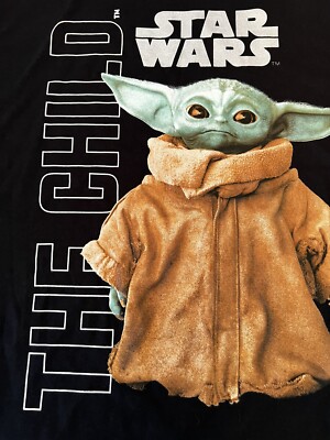 Mandalorian Baby Yoda NEW T-Shirt XL The Child Star Wars Tee