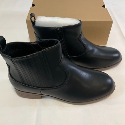 Imily Bela Boots Girls Size Black Side Zipper Booties LY1736