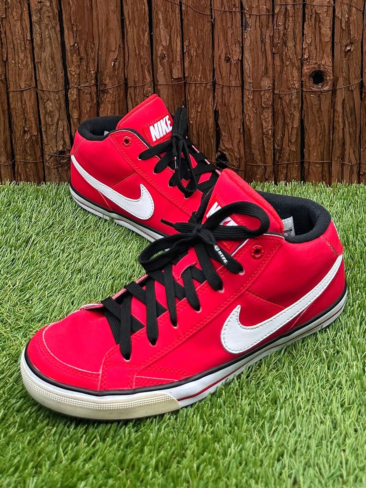 RARE🔥Nike Capri 2 Mid Red Retro shoes sneakers US 7 UK 6 EUR 40 25cm image 4