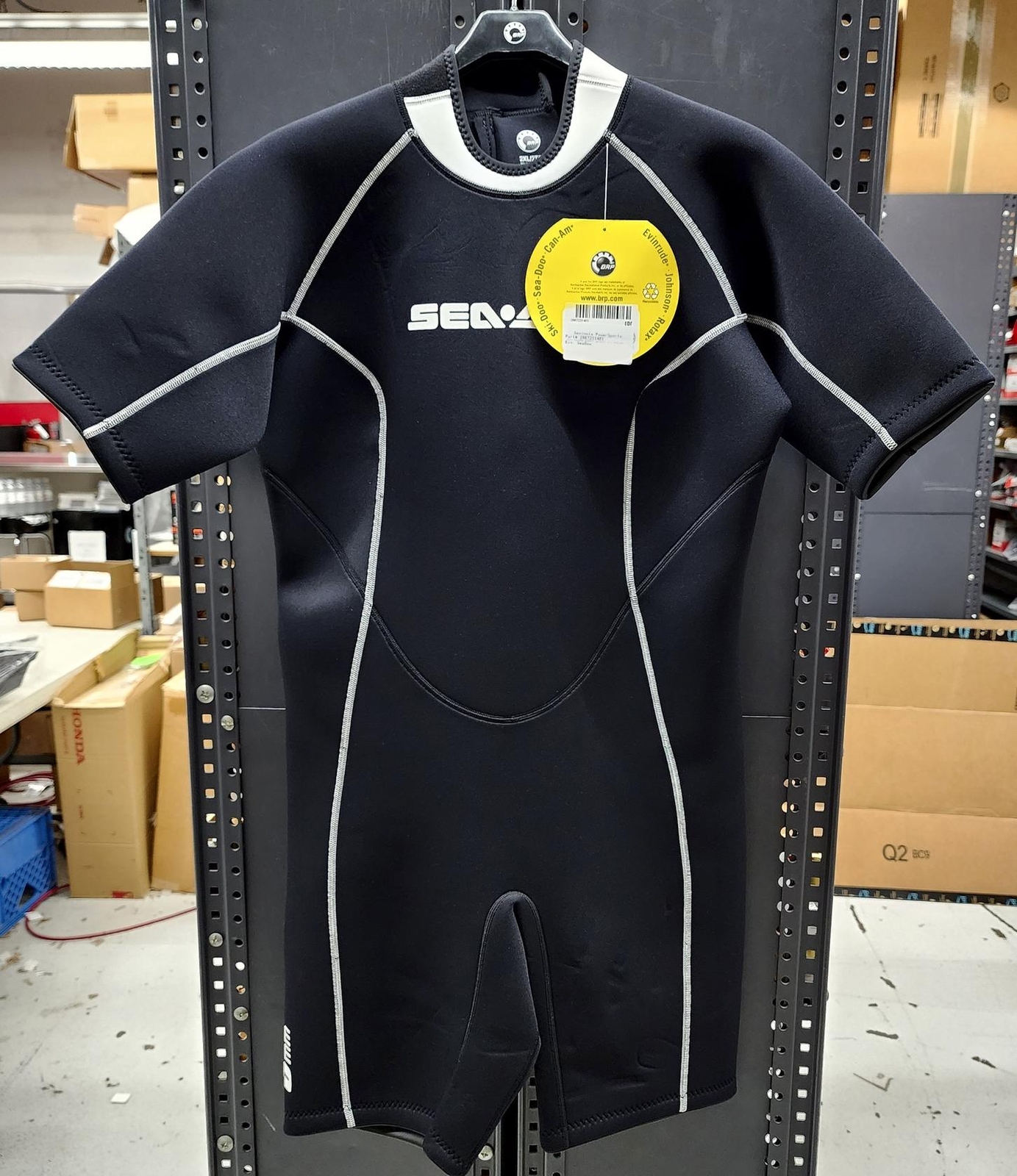 SeaDoo Neoprene Wetsuit Escape Shorty Adult Men's OEM PWC INSTITUTO