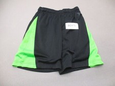 OLD NAVY ACTIVE Size S 6-7 Boys Black Mesh Stretch Waist Athletic Shorts 173