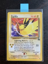 Zapdos Pokemon Promo Card 23 Rare Black Star Set Legendary Lightning Bird For Sale Online Ebay