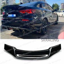 For Chevy Cruze 2016-2018 Sedan Gloss Black Rear Trunk Lip Spoiler Wing Bodykit