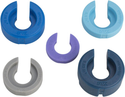 FOX Volume Spacers - Float X and DPX2, 1/2'' Shaft, Assorted Kit