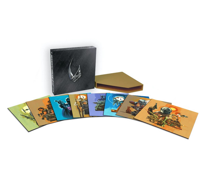 The Mandalorian Season One 1 Саундтрек в формате 8XLP, Бокс-сет Mondo, НОВАЯ виниловая пластинка