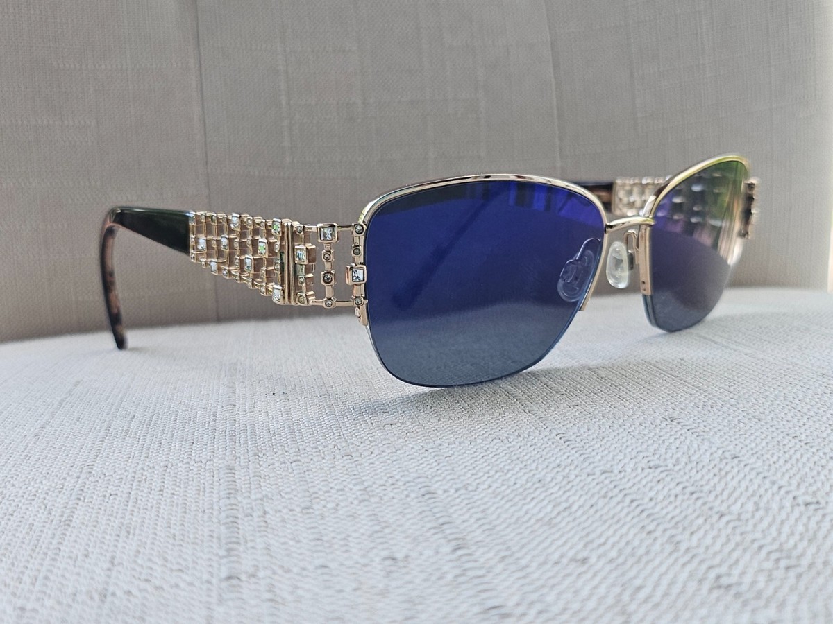 Tura Women Sunglasses/Eyeglasses Frame Half Rim Gold Tone Frame Japan Tura Women Sunglasses/Eyeglasses Frame Half Rim Gold Tone  main image 3