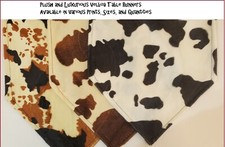 Western Table Runner Coutnry Ranch Style Animal Print Cow Print Pony