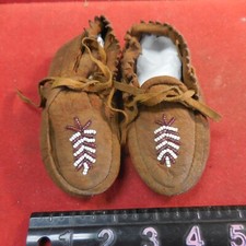 Vintage Beaded Baby Moccasins OP/HP
