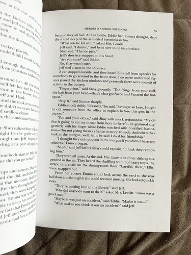 📒Murder Is a Serious Business - Paperback By Dean, Elizabeth 10762 - Bild 11 von 12