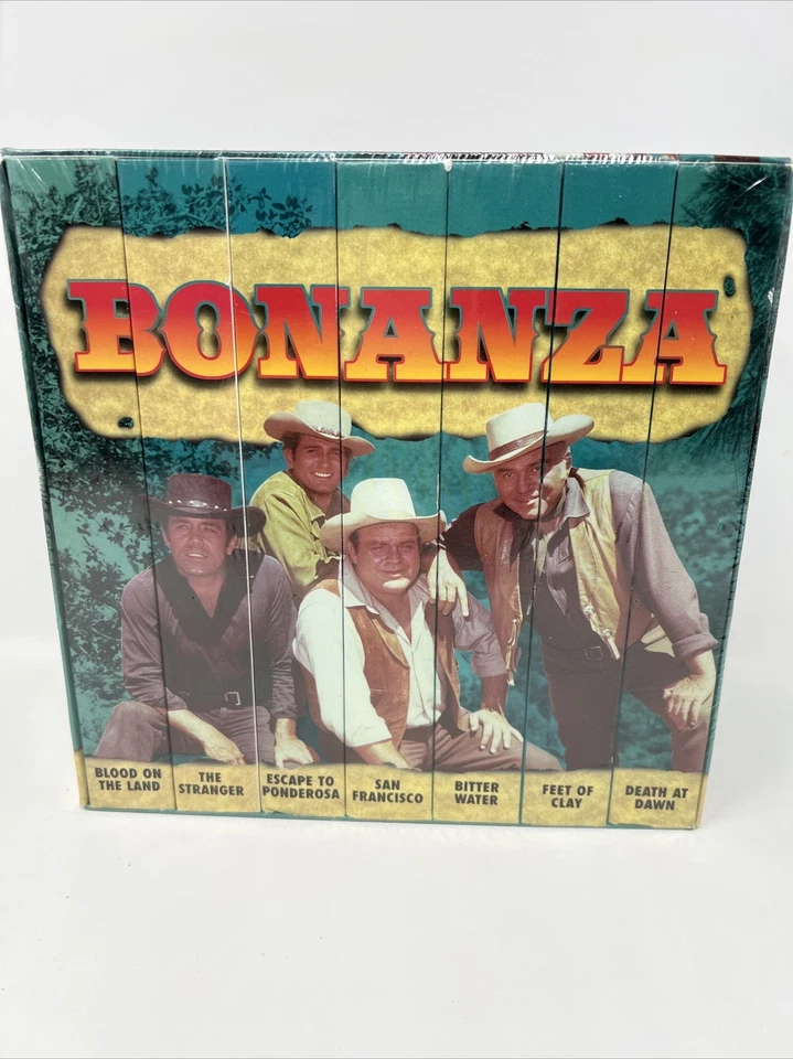 BONANZA TV  VHS Box Set of 7 factory sealed Brand New - Image 2 of 4