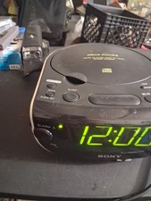 Sony  Dream Machine ICF-CD815 Clock Radio CD ...