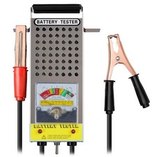 Weishuo Car Battery Tester 6V with Voltmeter Display, Silver