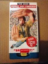 RARE Freddy Got Fingered blockbuster blue edition VHS