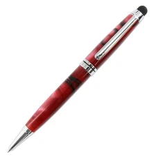 European Touch Stylus Pen Kit, Chrome Finish, Single Kit, Legacy Woodturning