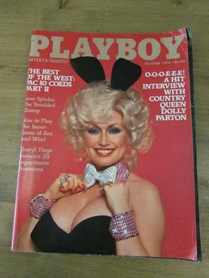 Vintage Magazine Playboy VOL 25 #10 Oct October 1978 Dolly Parton - Image 1 of 4