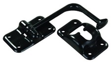 10625 Plastic 90 TStyle Door Holder Black, 6"