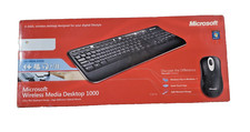 Microsoft Wireless Media Desktop 1000 Keyboard  Mouse ZHA-00001 NOS New in Box