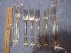 One King Edward by Gorham Sterling Silver 7  1/2” Place Dinner Fork