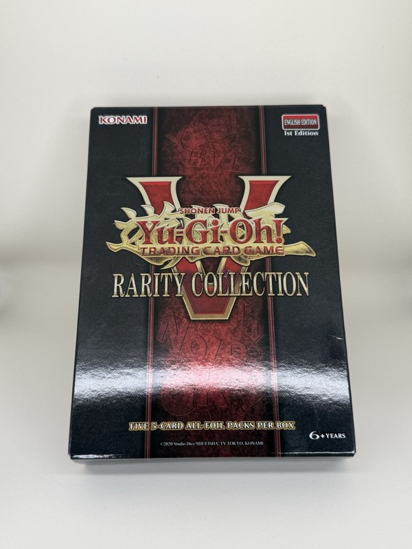 Yu‑Gi‑Oh! Rarity Collection V 1st Edition Factory Sealed Box English KONAMI