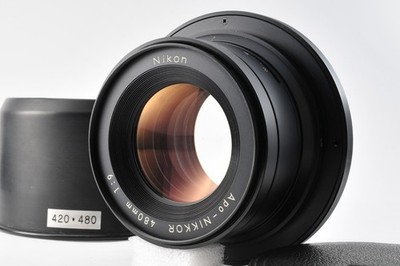 Rare Nikon Apo-Nikkor 480mm f/9 Large Format Lens w/ Hood JAPAN #402 Exc+5