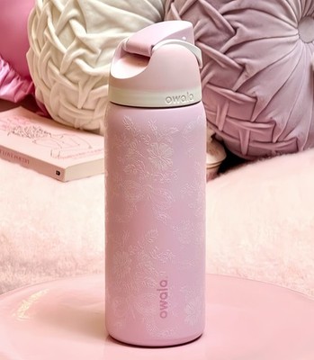 Owala 32oz FreeSip Stainless Steel Water Bottle – Pink Ribbon