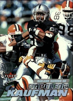 2001 Ultra #189 Napoleon Kaufman - FB