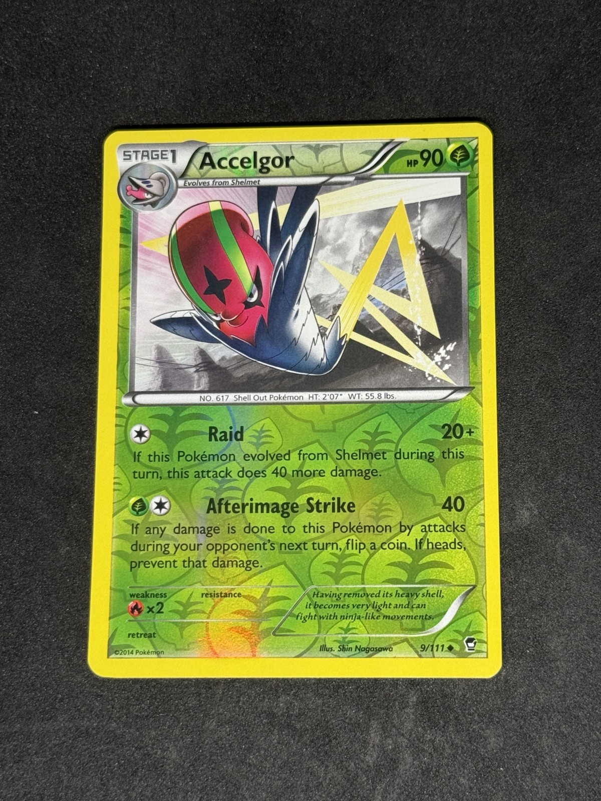 LP Accelgor 9/111 Furious Fists Reverse