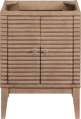 James Martin Vanities E213-V24 Linden 24'' Single Basin Hardwood - Wood