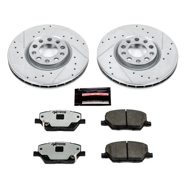 PowerStop K7299-36 Brake Kit For Jeep Renegade 2015-2023 Front Foto 2 de 4