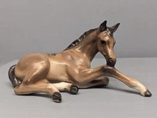 Nice 1953 Matt Monrovia Morgan Foal Clover With Original Sticker