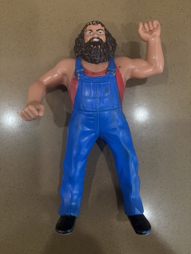Vintage 1984 LJN WWF Hillbilly Jim Wrestling Super...