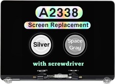 13.3" Screen Replacement for MacBook Pro M1 2020 A2338 EMC 3578 LCD Display Gray