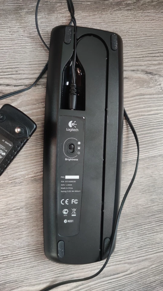 ★ LOGITECH 815-000038 socle base station recharge télécommande harmony one - Photo 2/4