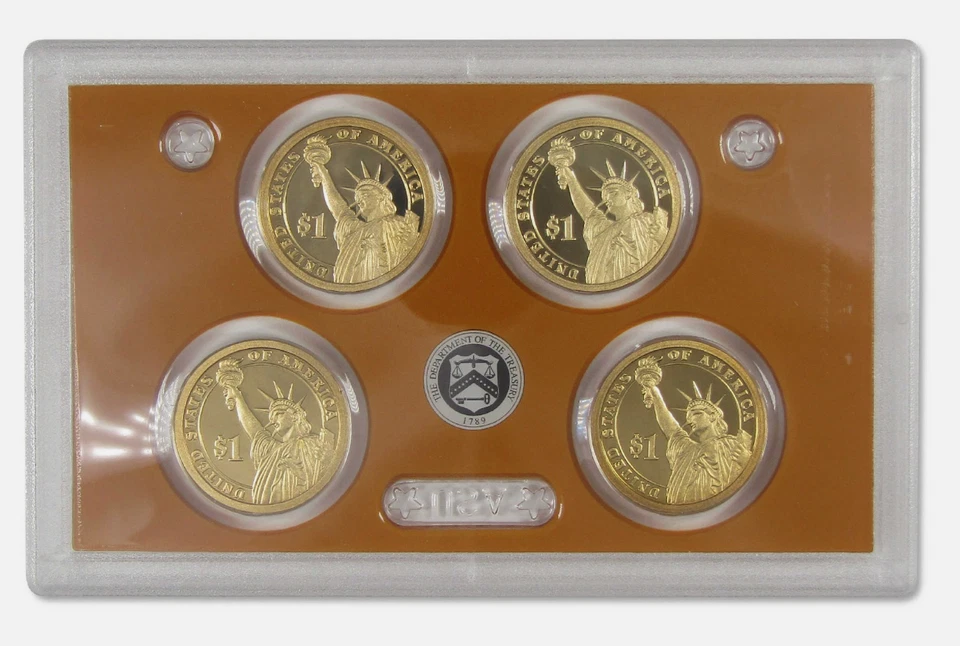 US Mint 2011 Silver Proof Coin Set With Box and COA Uncirculated 10 Coin Set - Image 3 of 4