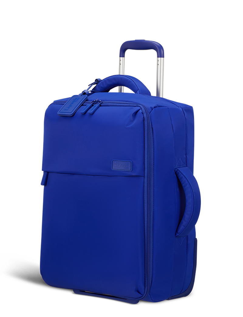 Lipault Foldable Plume Mini Cabin Spinner 45cm Magnetic Blue