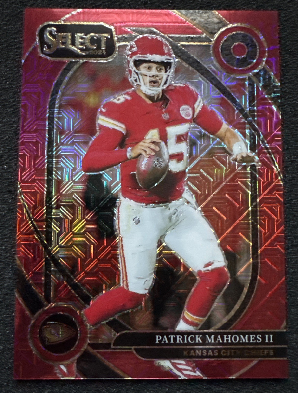 2024 Select Patrick Mahomes II Red Prizm /49 Club Mojo Chiefs #223 SSP 🐐 📈 🔥