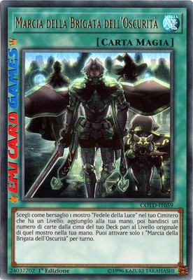 MARSCH DER DUNKELBRIGADE - COTD-IT059 - 1Ed - Ultra Rare - Yu-Gi-Oh