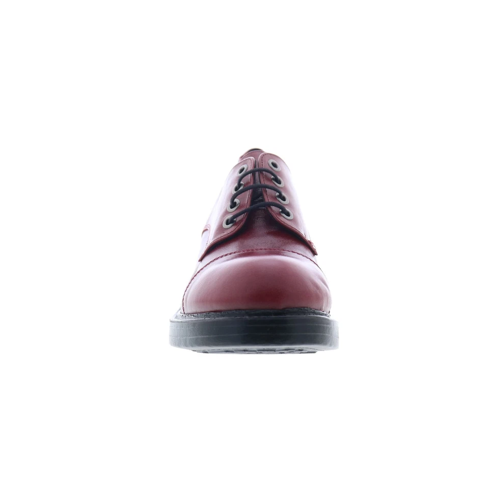 Zapatos informales Miz Mooz Bleeker para mujer de cuero rojo con cordones Oxford y cordones 40 Foto 3 de 4