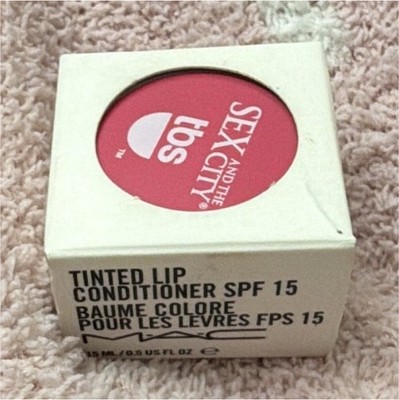 tbs Sex and the City Tinted Lip Conditioner SPF 15 Pink 0.05 fl oz MAC cosmetics