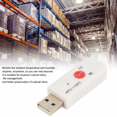 USB-Computerthermometer USB-Computer-Innen-/Außenthermometer Dual-Temperatu DON