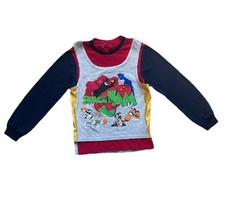 1996 Space Jam Long sleeve jersey shirt Bugs bunny Taz Sz 7 Kids