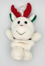 Vtg~1994~Kids II~White Rudolph/Reindeer~Plush/Musical/Crib Toy~EUC~Still Works!!
