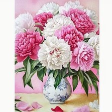 Pink Roses Diamond Art Kit Full Drill DIY Diamond Painting Kit